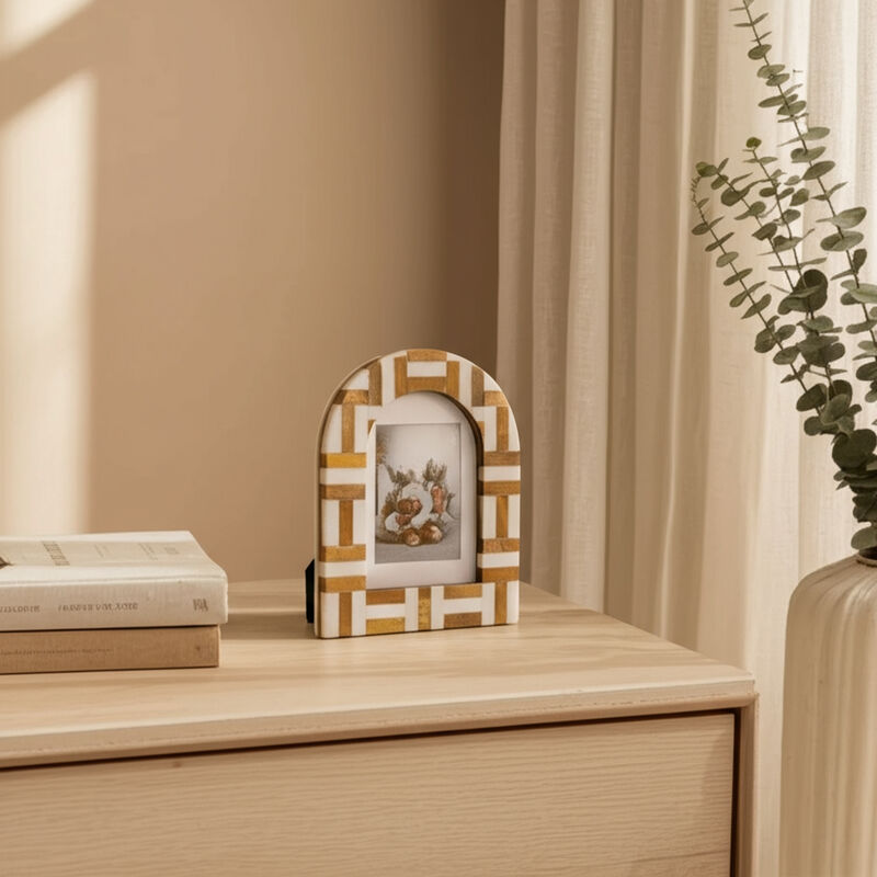 Wooden Arch Inlay Frame image number 2