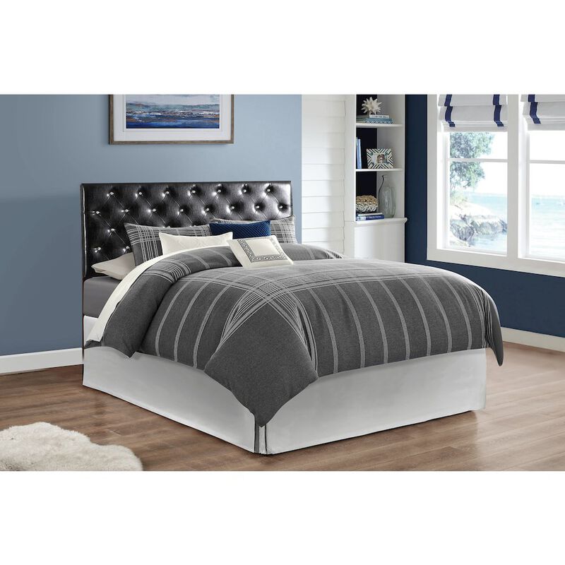 Glory Furniture Super Nova Queen Headboard in Black Color