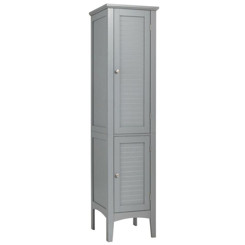 Hivvago Freestanding Bathroom Storage Cabinet for Kitchen and Living Room