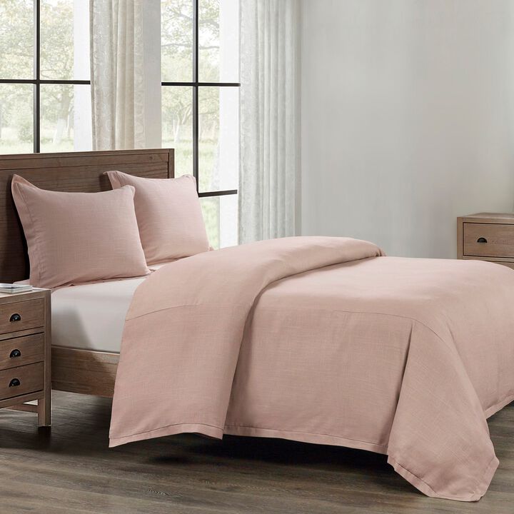 Hera Blush Queen Comforter Set