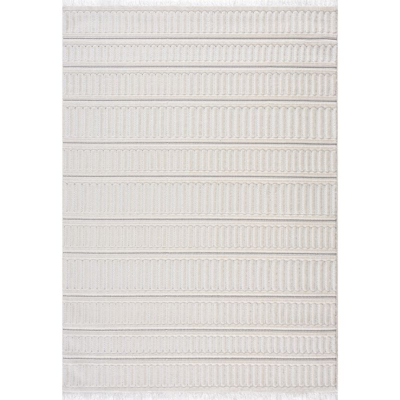 United Weavers Chelsea Yeager White Area Rug 5'3 x 7'2
