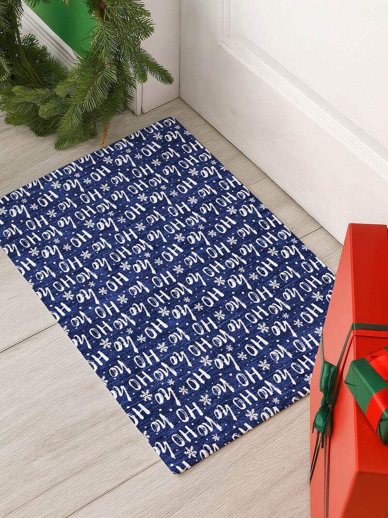 Merry & Bright MY22 Navy 20" x 30" Rug