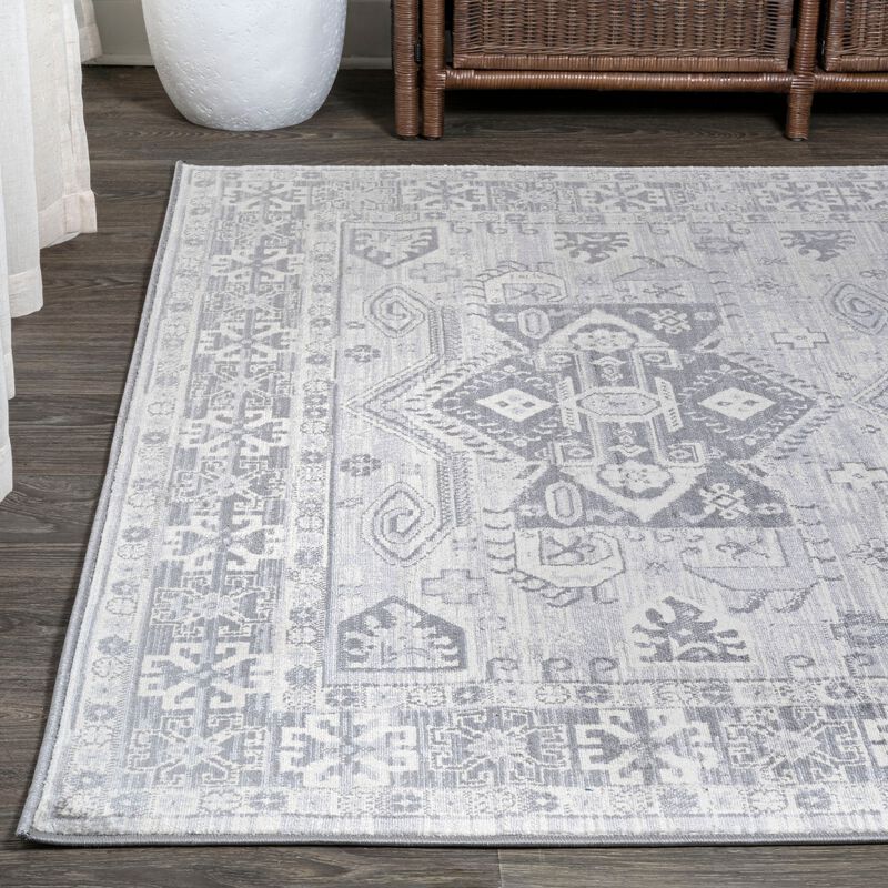 Kasbah Modern Persian Vintage Medallion Area Rug