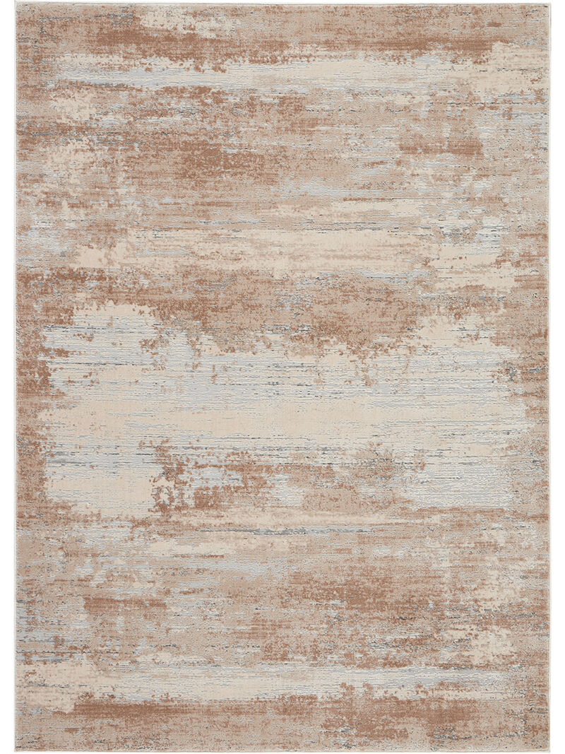 Rustic Textures RUS03 Beige 5'3" x 7'3" Rug