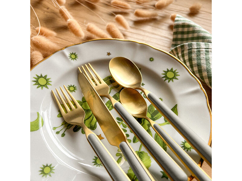 Fantasia Flatware Set - 20 Pc - Tourtle Dove
