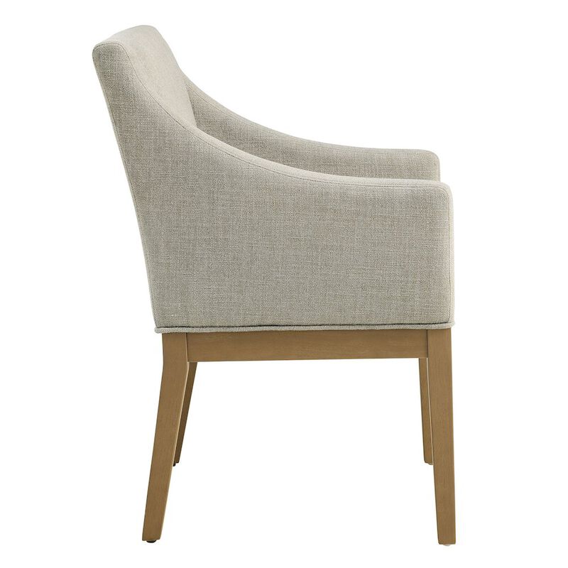 Alton Fabric Upholstered Dining Armchair image number 3