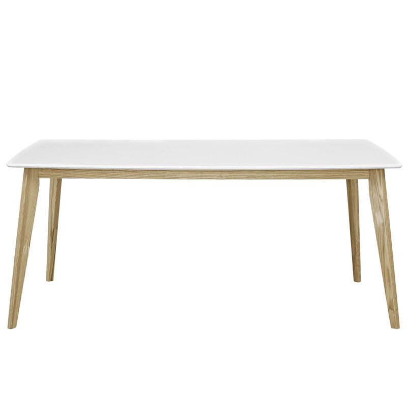 Modway - Stratum 71" Dining Table White image number 3