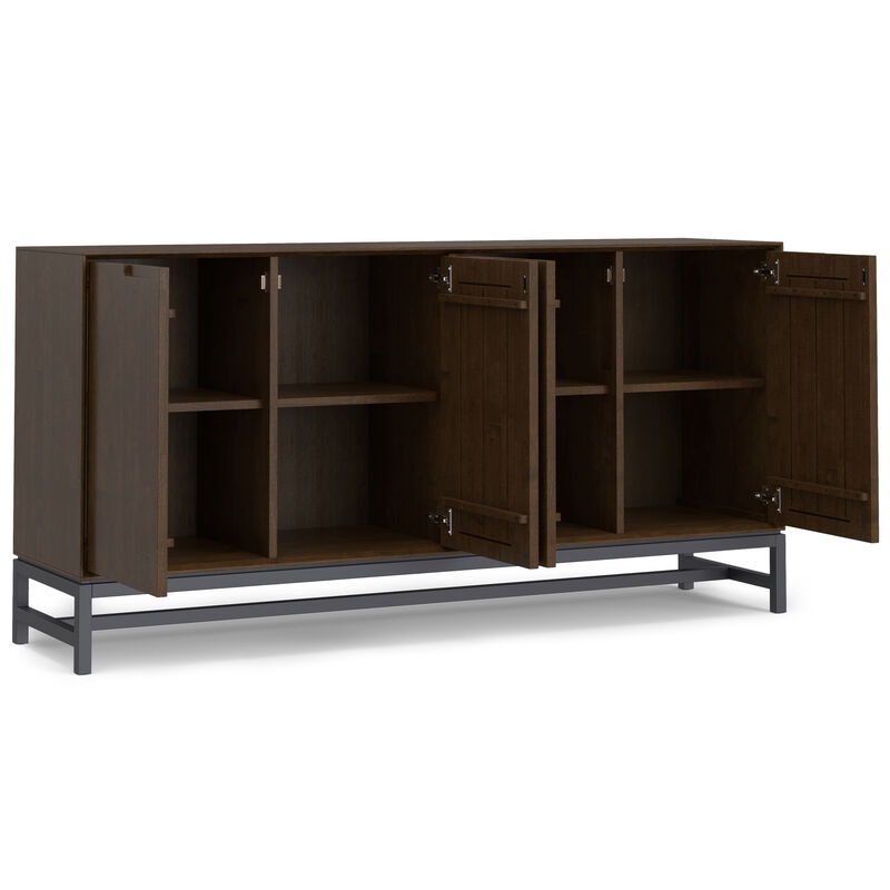 Simpli Home Banting 4 Door Sideboard Buffet image number 4