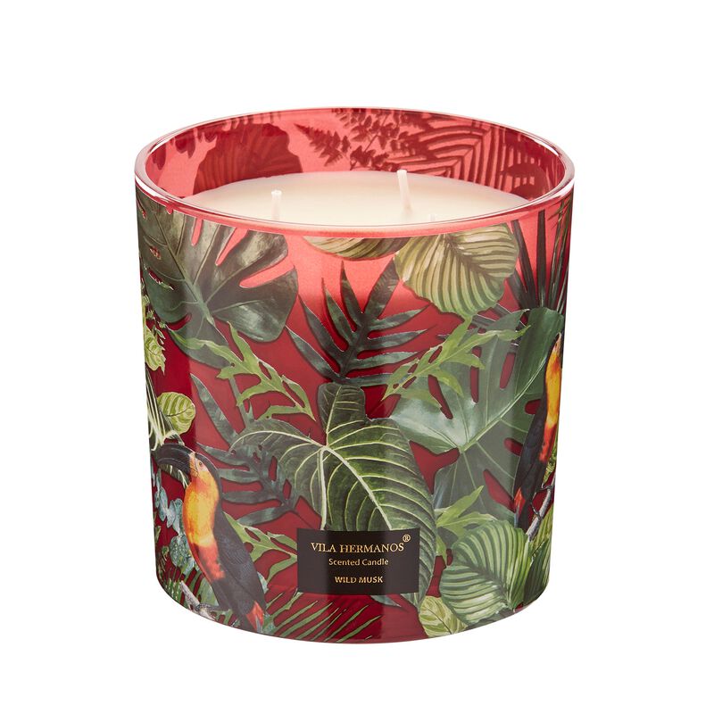 Candle in Jar JUNGLETOPIA WILD MUSK 650gr 4.92 diam. X 4.92 in image number 2