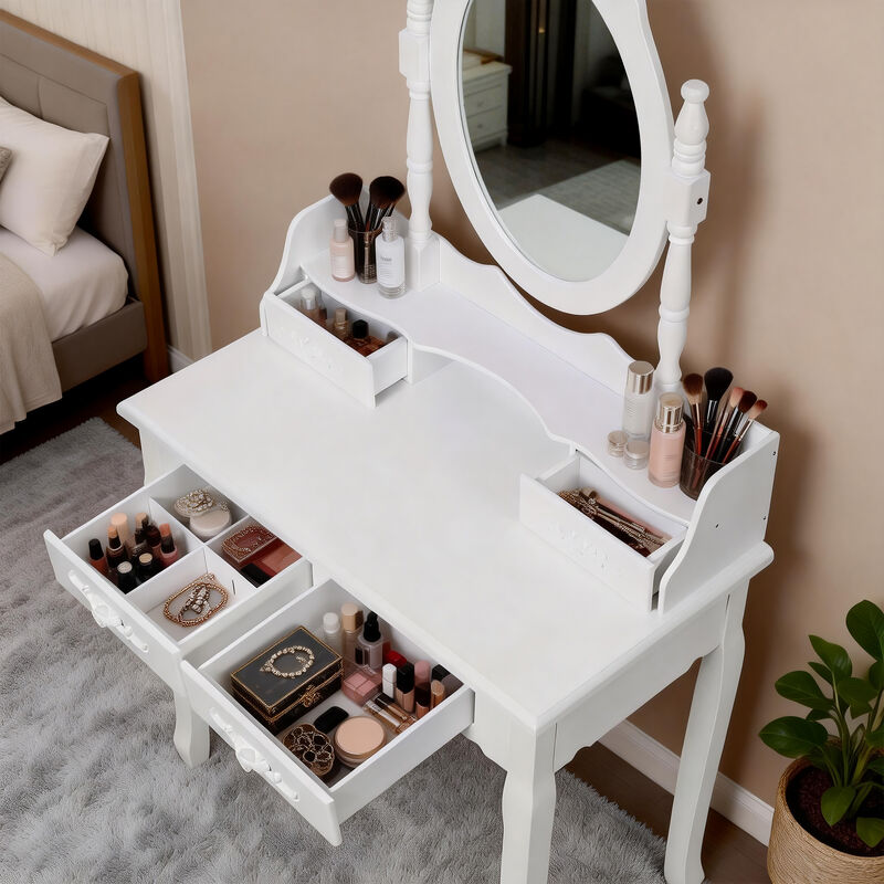 Zonglu Vanity Desk Set image number 2