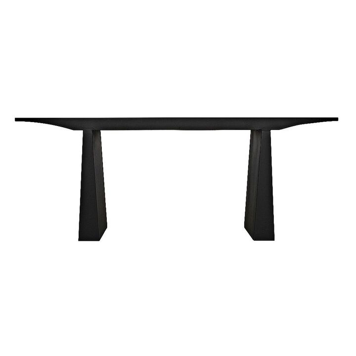 Truss Console, Black Metal