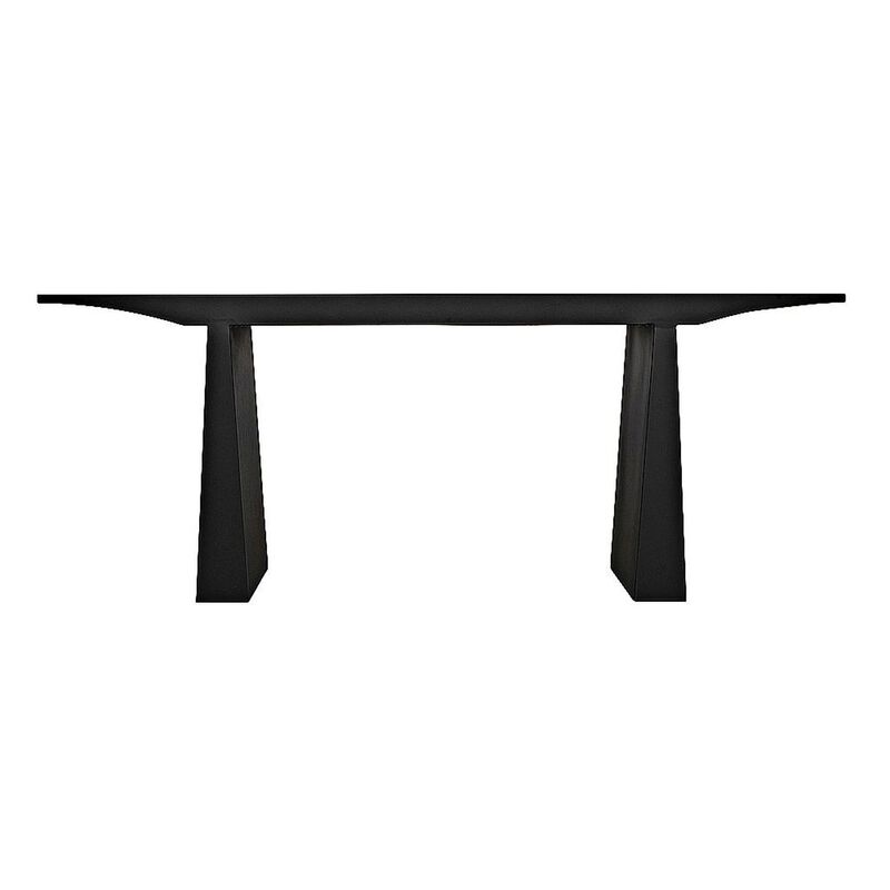 Truss Console, Black Metal