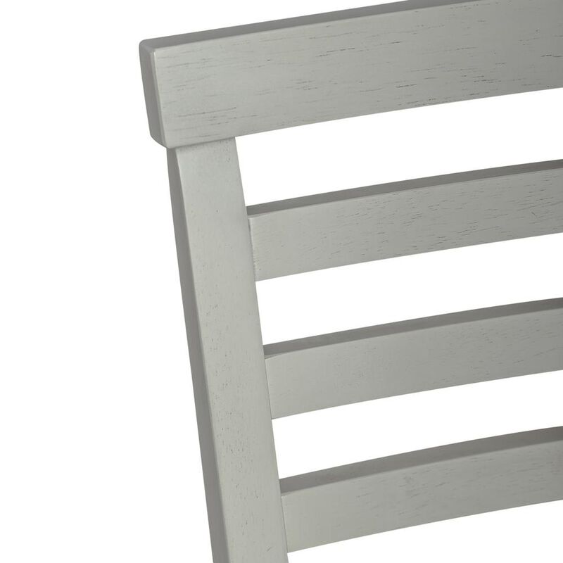 Liberty Furniture Uph Ladder Back Side Chair (RTA) - Set of 2 Transitional White image number 2