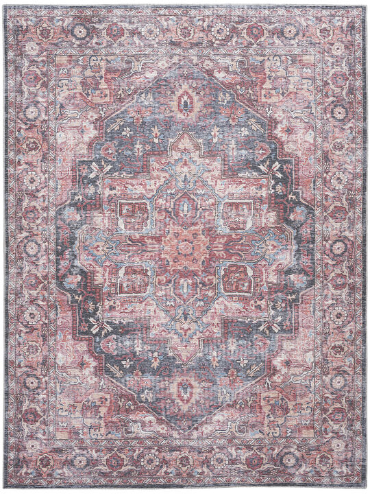 Machine Washable Series 1 SR101 Multicolor 9'2" x 12' Rug