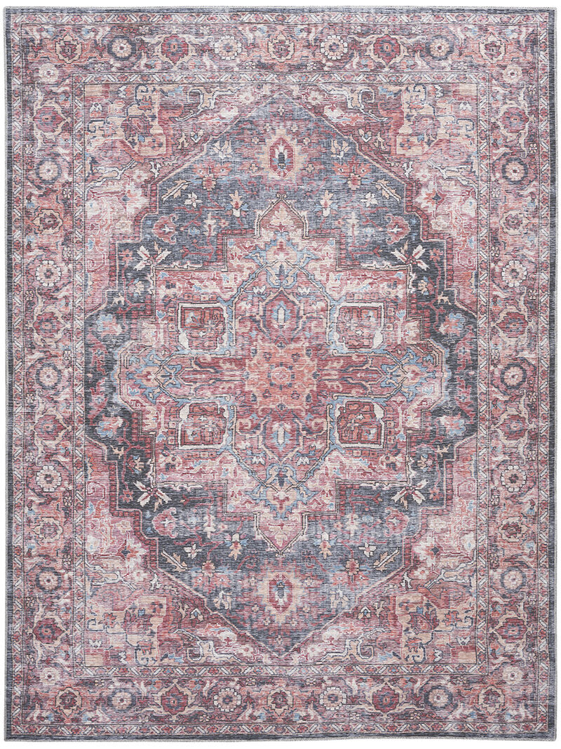 Machine Washable Series 1 SR101 Multicolor 9'2" x 12' Rug