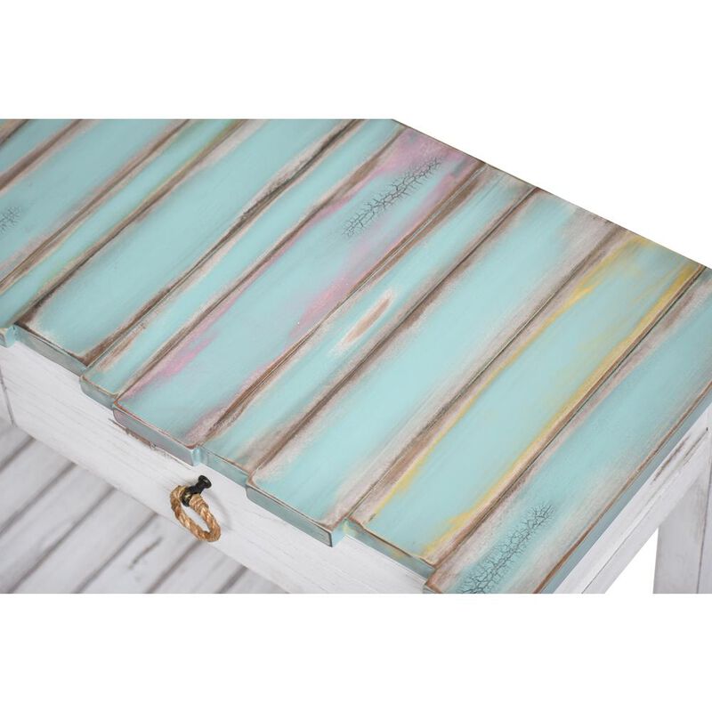 Sea Winds Coastal Furniture Picket Fence Console Table