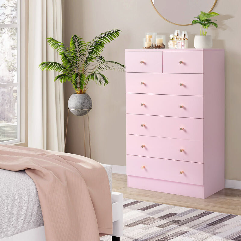 Modern 7-Drawer Dresser with Spacious Storage for Bedroom or Closet image number 9