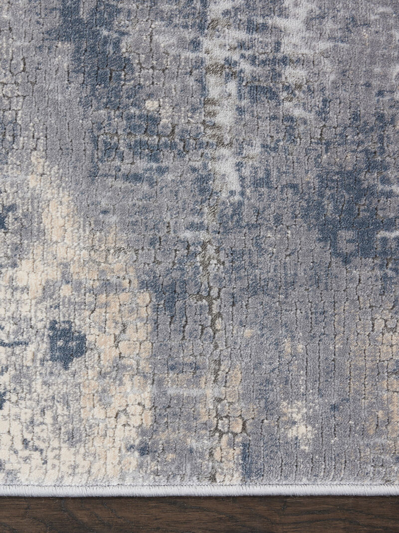 Rustic Textures RUS06 Gray/Beige 3'11" x 5'11" Rug