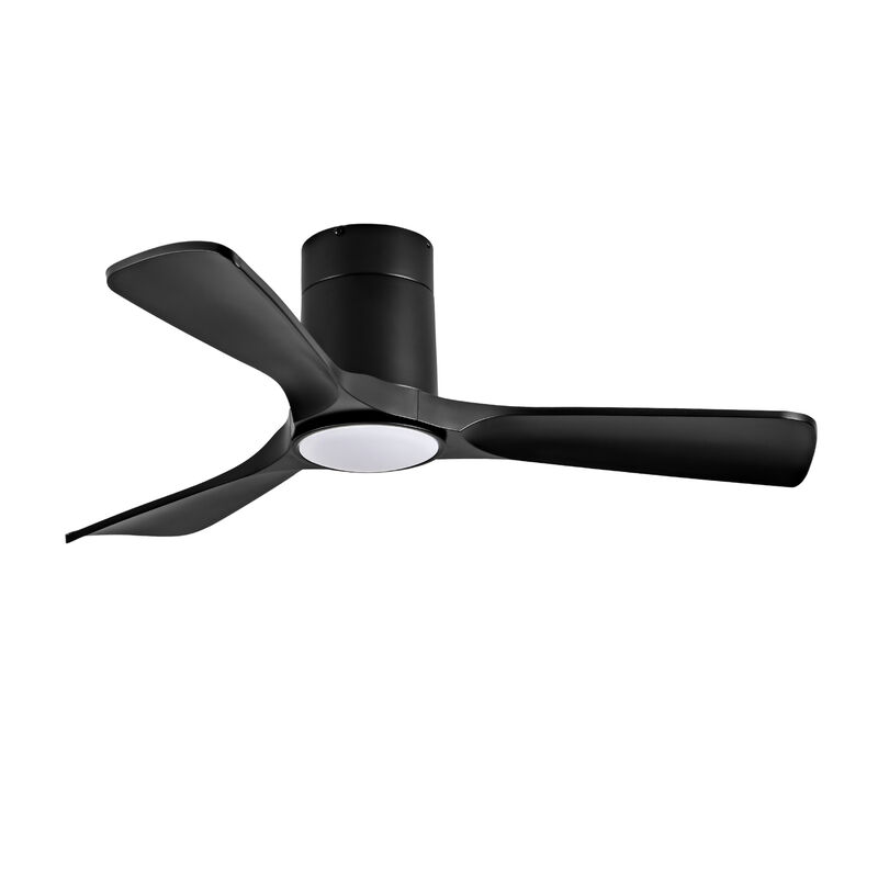 ELEMENT ACE 42 Inch Flush Mount Ceiling Fan with Integrated LED Lights Remote Control Quiet DC Motor Reversible Blades for Bedroom Farmhouse Patio Indoor Outdoor Use image number 5