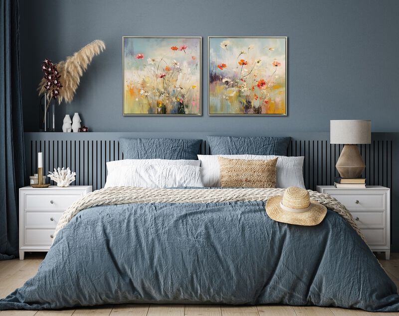 Blooms In The Meadow (Set of 2)