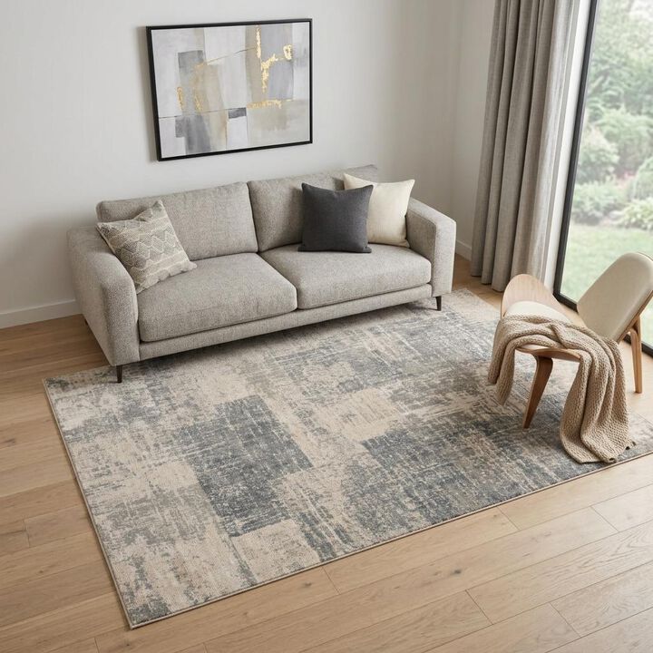 HomeRoots Abstract Area Rug
