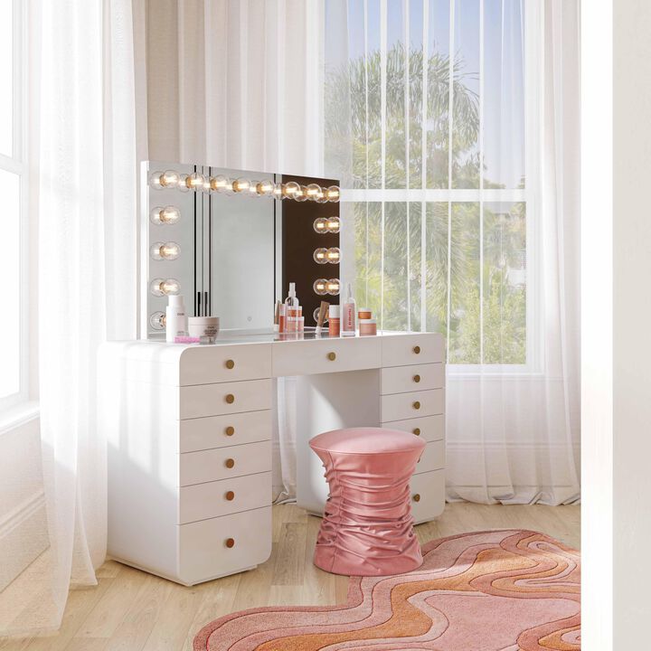 Tov Furniture Lola Jumbo Vanity Mirror