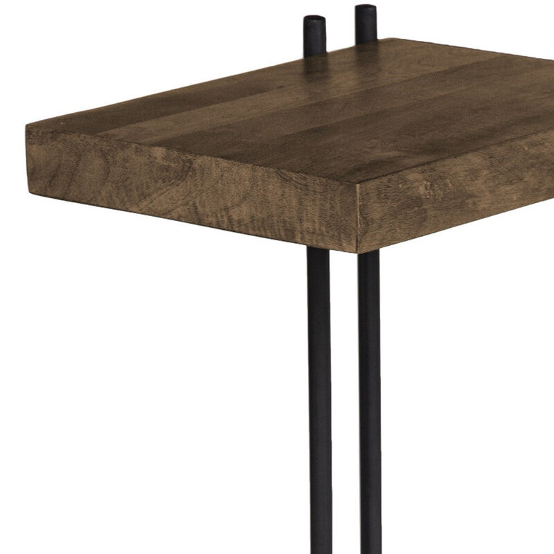 Square Accent Table &ndash; Solid Wood Construction for Lasting Quality image number 5