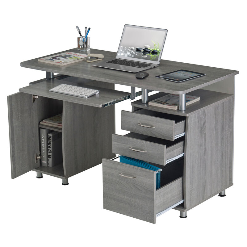 Streamdale Complete Workstation Computer Desk With Storage image number 2