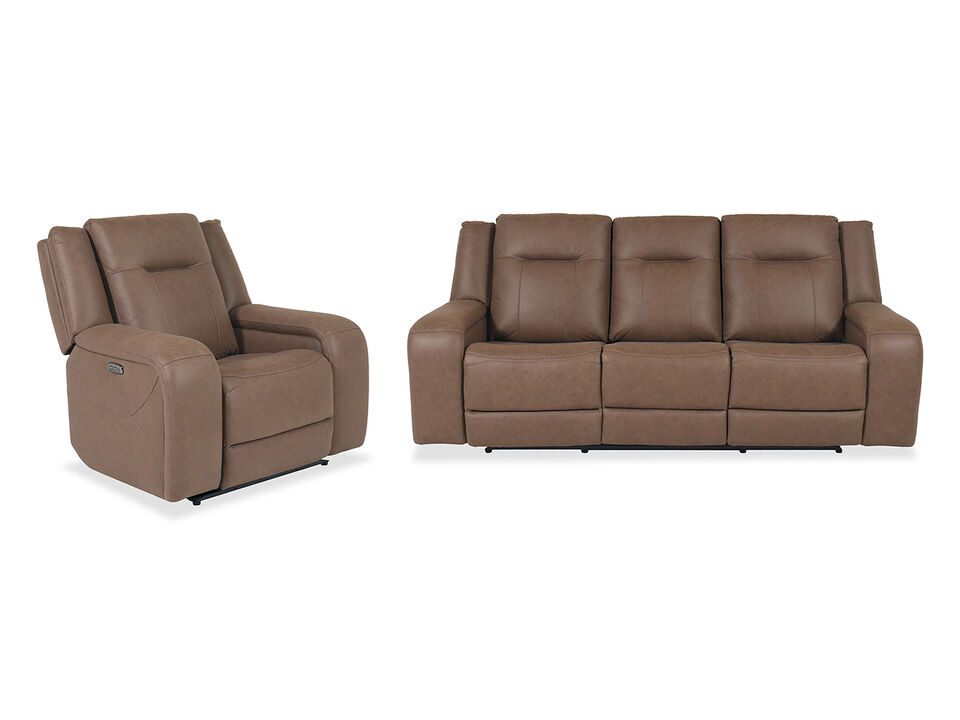 Tahoe Chocolate 2-Piece Living Room Set