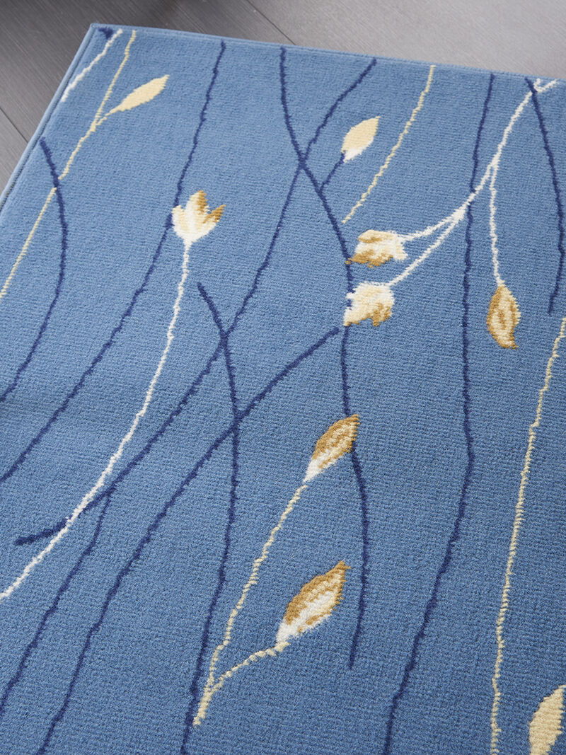 Grafix GRF15 Light Blue 5'3" x 7'3" Rug