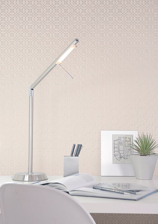 Metallic FX Metallic Geometric Rose Gold Wallpaper W78214