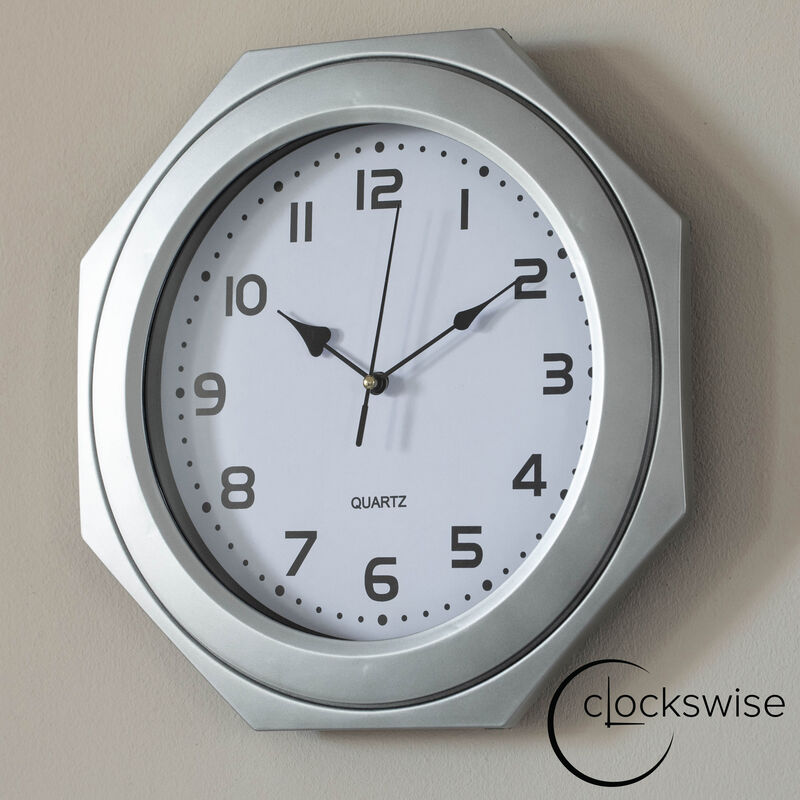 Clockswise 12-inch Non-Ticking