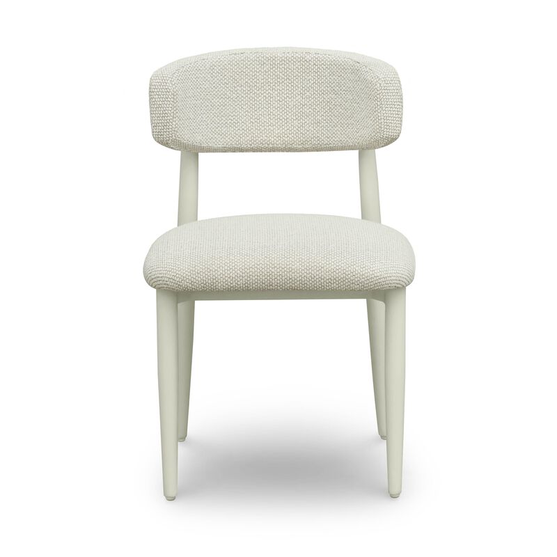 Annika Textured Outdoor Dining Side Chair