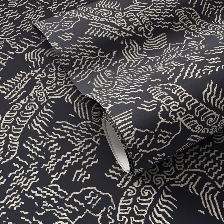Balkan Wallpaper by Four Hands Art Studio - Balkan Black I