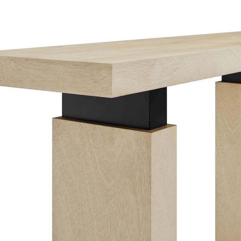 Piston 52" Rectangular Wood Console Table image number 6