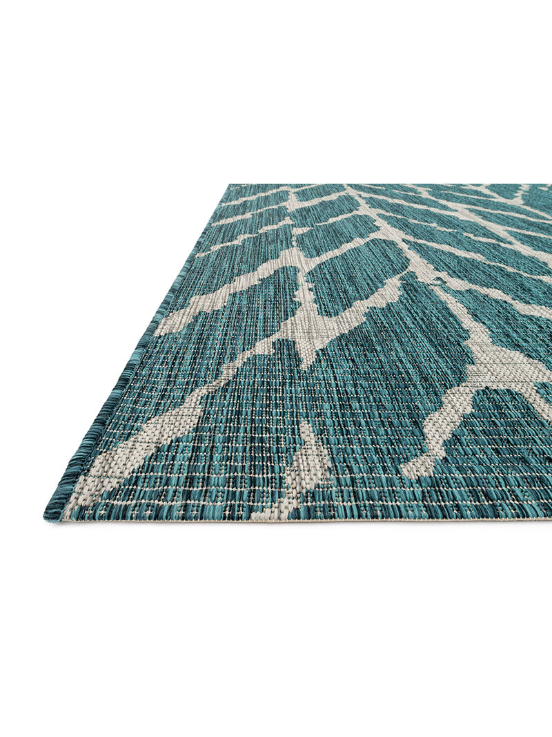 Isle IE02 Teal/Grey 3'11" x 5'10" Rug