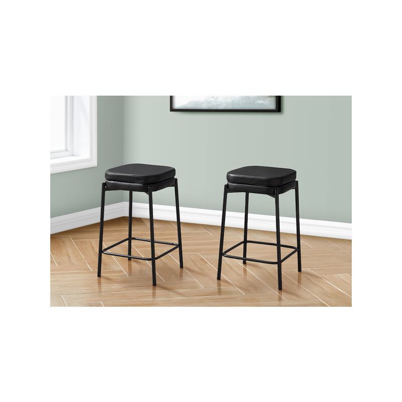 Barstool, Counter Height, Set Of 2, Kitchen