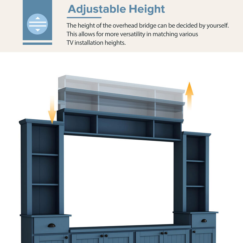Jitfid  Ample Storage Space TV Stand image number 2