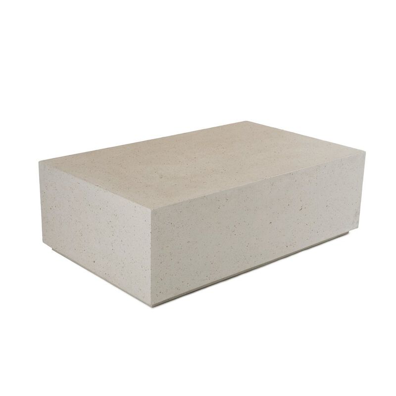 Modrest Fresno - Modern Terrazzo Concrete Coffee Table