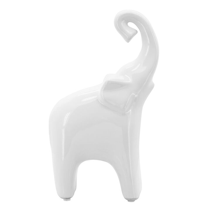 Ceramic Elephant Figurine
