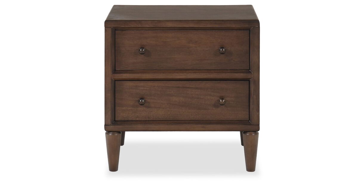 Langley 2-Drawer Nightstand