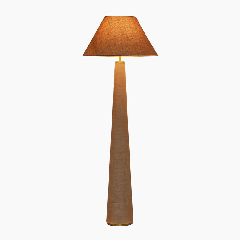 Graham Natural Jute Floor Lamp image number 4