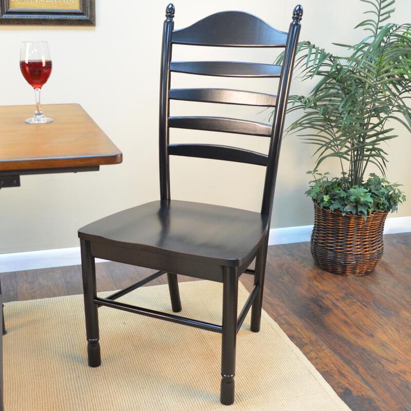 Carolina Living Whitman Dining Chair - Antique Black