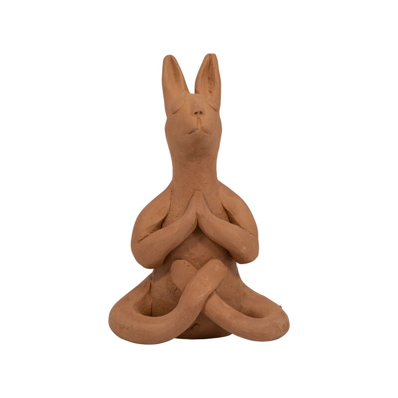 7" Namaste Yoga Bunny image number 0