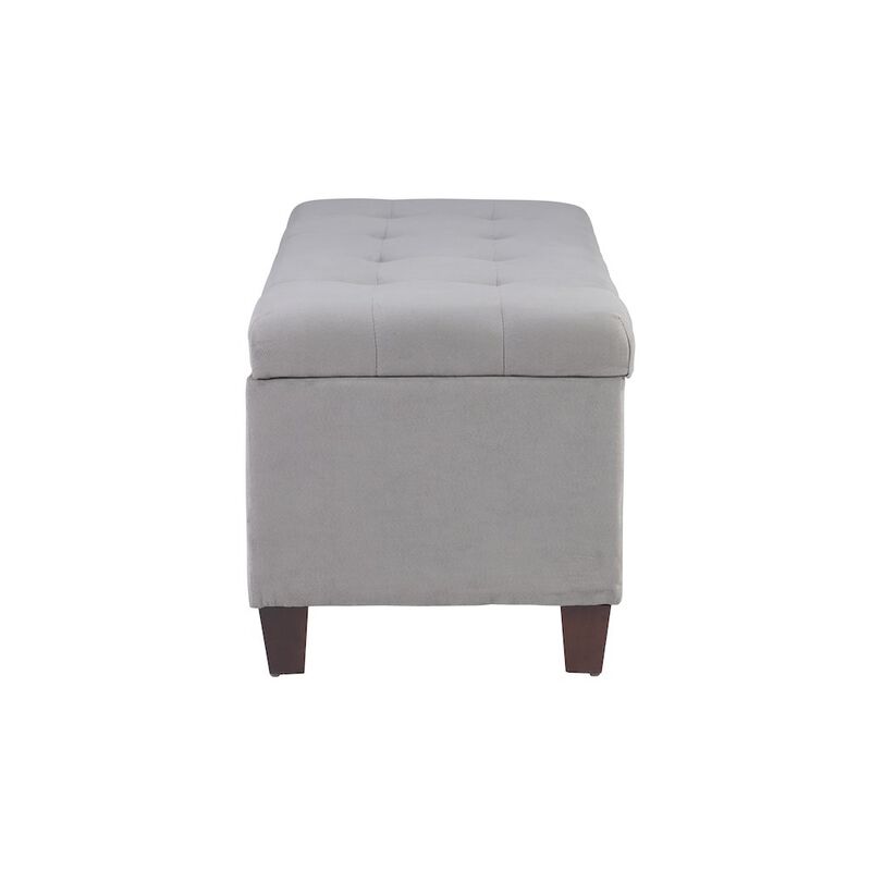 Linon Carmen Shoe Storage Ottoman image number 6
