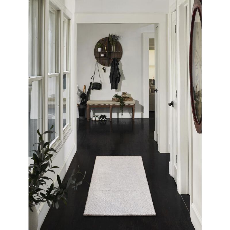 Contemporary Rectangle Area Rug, Taupe, 8' X 10' image number 7
