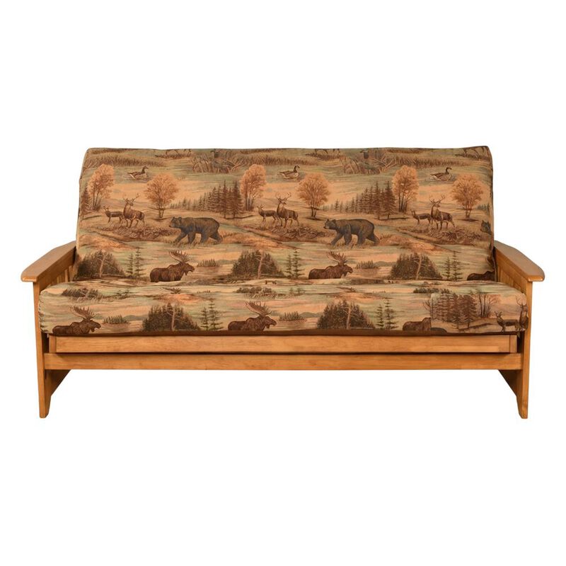 Phoenix Frame-Butternut Finish-Canadian Mattress-Storage Drawers image number 0