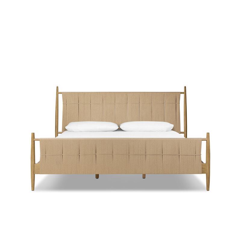 Richard Burnished Parawood Queen Bed
