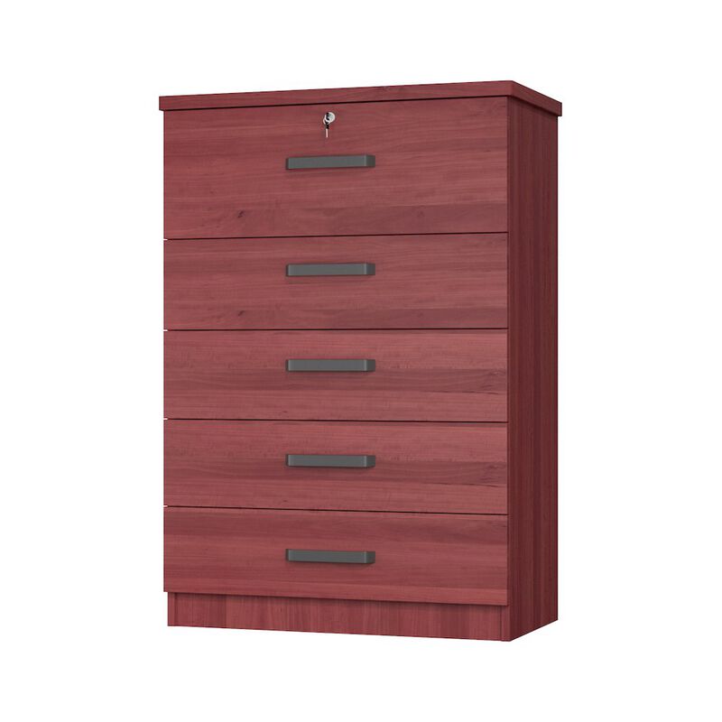 5 Drawers Chest with Top Deep Drawer & Large Drawers