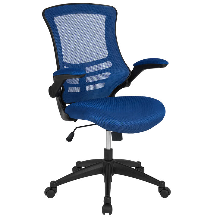 Kelista Desk Chair with Wheels | Swivel Chair with Mid-Back Mesh